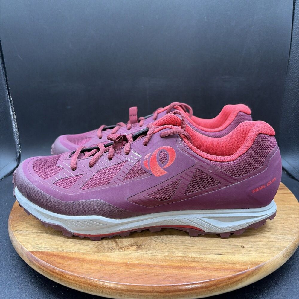 PEARL iZUMi W X-ALP Canyon Women's Size 9.5 Cycling Shoes Burgundy